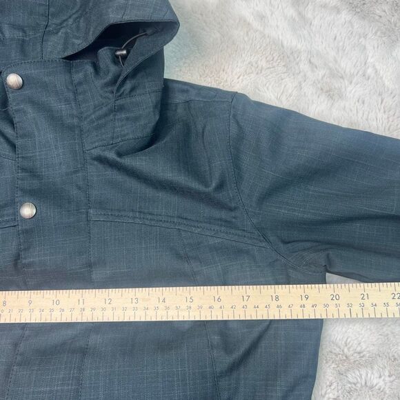 Burton Dry Ride Waterproof Snowboard Ski Jacket Gray Womens Small Zipper Pockets - Picture 9 of 13